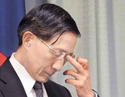 台灣外長林永樂(圖)稱,菲律賓雖在期限內對4項要求做出回應,「有些地方不夠明確」,保留對菲制裁。