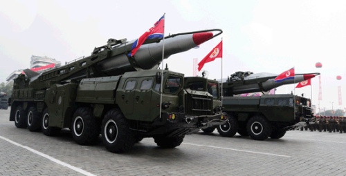 朝鮮近程彈道導彈的射程可覆蓋韓國全境