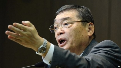 被安倍新任命的NHK會長籾井勝人