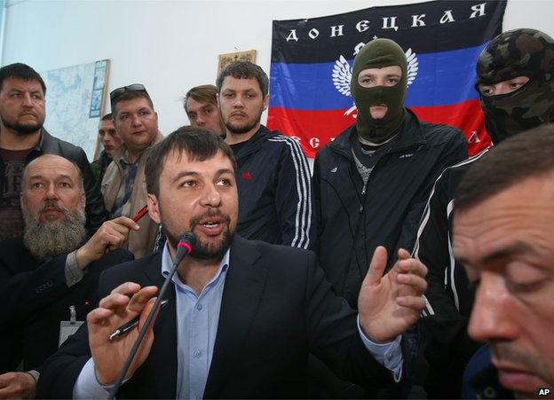 The "Donetsk People's Republic" refuses to recognise the Kiev authorities