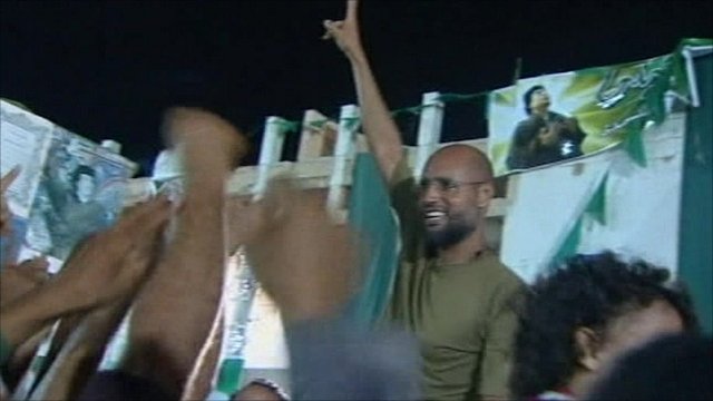 Matthew Price says Saif al-Islam seemed confident about the prospects of his father's regime