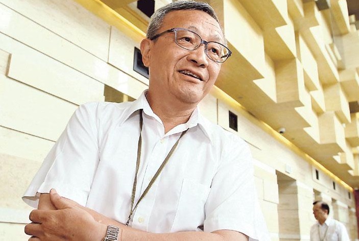 華懋主席龔仁心 昨在如心廣場華懋總部回應裁決，表示不受裁決的結果影響，強調天地依然有正氣，任何裁決無改基金行善宗旨。