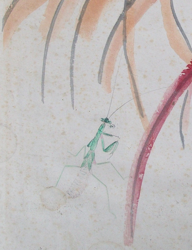 《秋佳》原作 (局部)