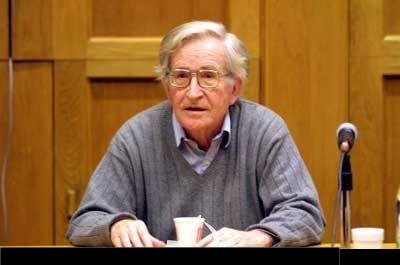 美國著名政治活動家和語言學家諾姆•喬姆斯基