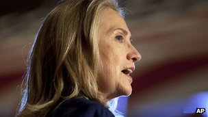 希拉莉聲稱阿薩德必須要下台