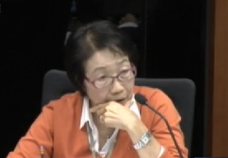 立法會福利事務委員會主席陳婉嫻指,勞工及福利局長張建宗在長者生活津貼問題上把立法會「擺上枱」。